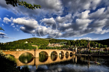 Schloss Heidelberg und Alte Brücke - Foto: Schindelbeck