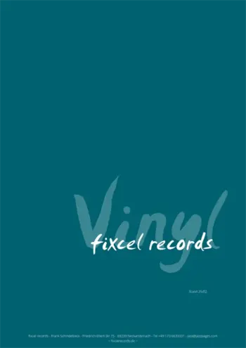 Titel fixcel Vinyl Katalog - Schindelbeck